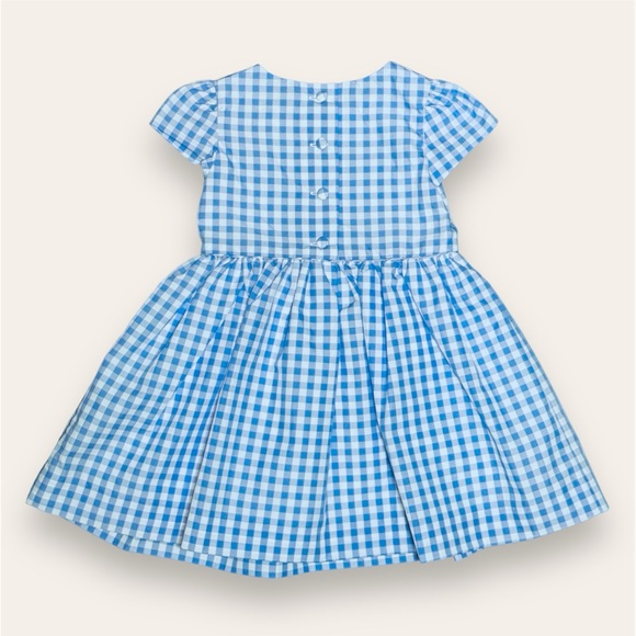 Ralph Lauren Baby Dress - NWT Checkered/Gingham Taffeta - Picture 2 of 5